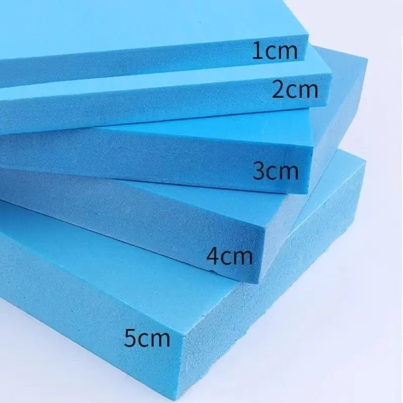 White/blue Thick 2cm 3cm 4cm 5cm High Density Foam Board Manual DIY Carving Terrain Landscaping Material Model Hard Base Plate