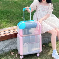 Pet Outing Bubble Trolley Case, Lightweight Accessories for Cats, Transparent Backpack Cage, Carriers Tools, Pet Supplies