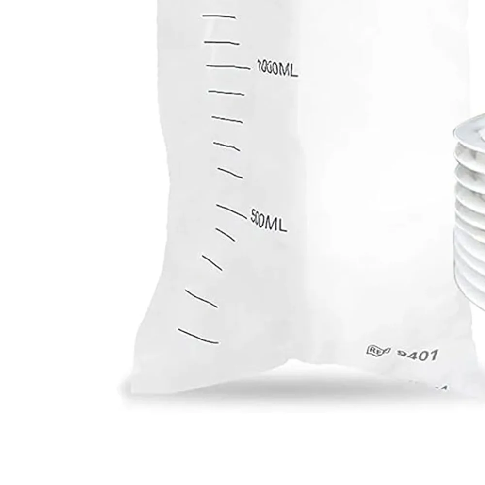 10Pcs Durable 1500ml Emesis Bags Odor Proof Portable Disposable Vomit Bags Leak Proof Emesis Bags Motion Sickness