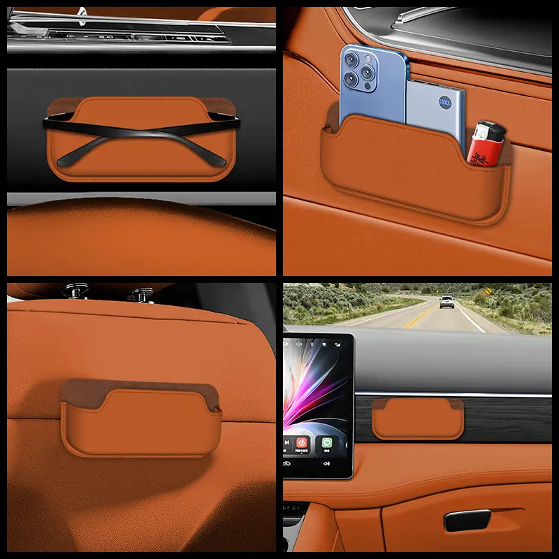 Paste Freedom Auto Organizer Mesh Tasche Auto Lagerung Tasche Organizer Tasche Sitz Rückseite Tür Verstauen Aufräumen Box Für Telefon Schlüssel Karte – Detail 14