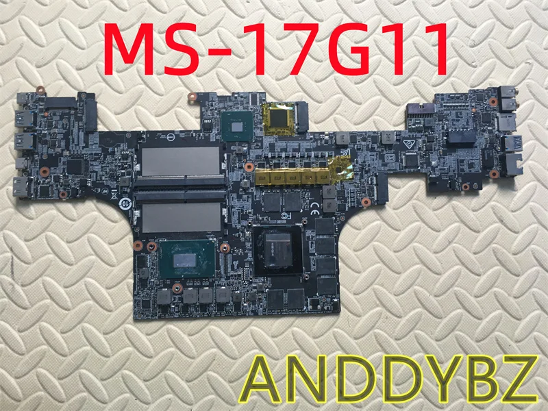 

MS-17G11 ДЛЯ MSI GS75 Stealth Series МАТЕРИНСКАЯ ПЛАТА НОУТБУКА С I7-9750H И RTX 2070M ТЕСТ ОК