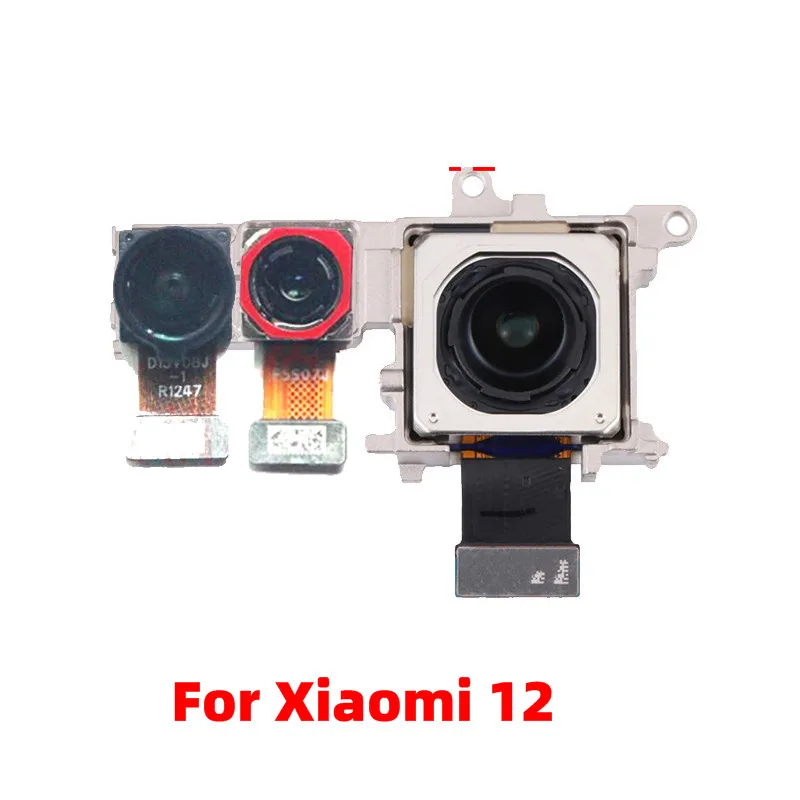 For Xiaomi 12 , 12X , 12 Pro Back Main Camera Module Flex Cable 50MP Mi 12 5G Macro Ultrawide Cam Smartphone Parts