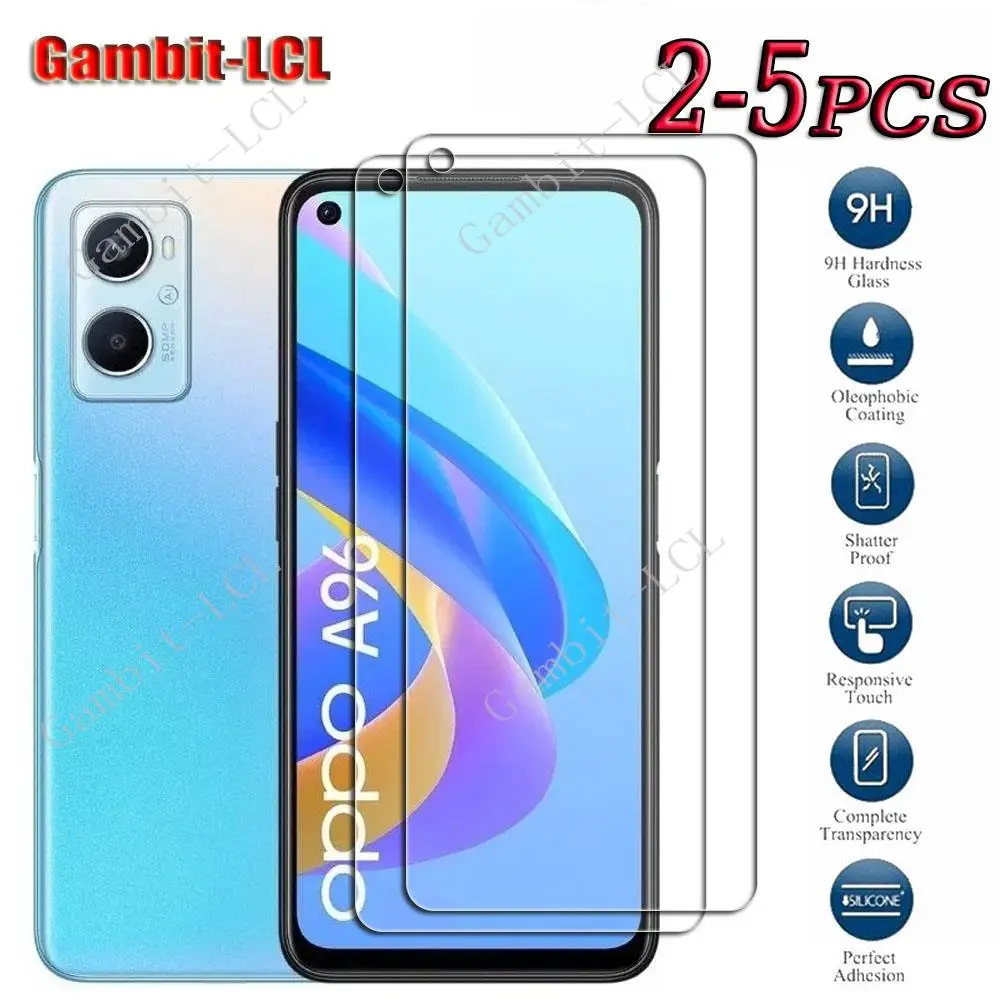 9H HD Original Tempered Glass For OPPO A96 4G 6.59