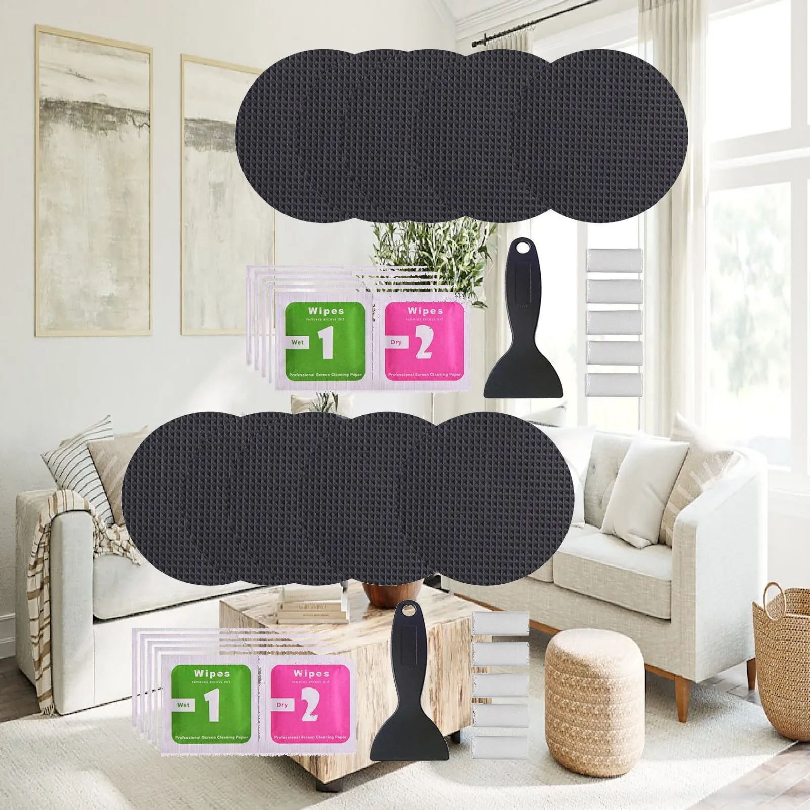 Trampoline Protection Cushion Patch Repair Kit TPE Material Waterproof Pad for Outdoor Trampoline Mat Replacement