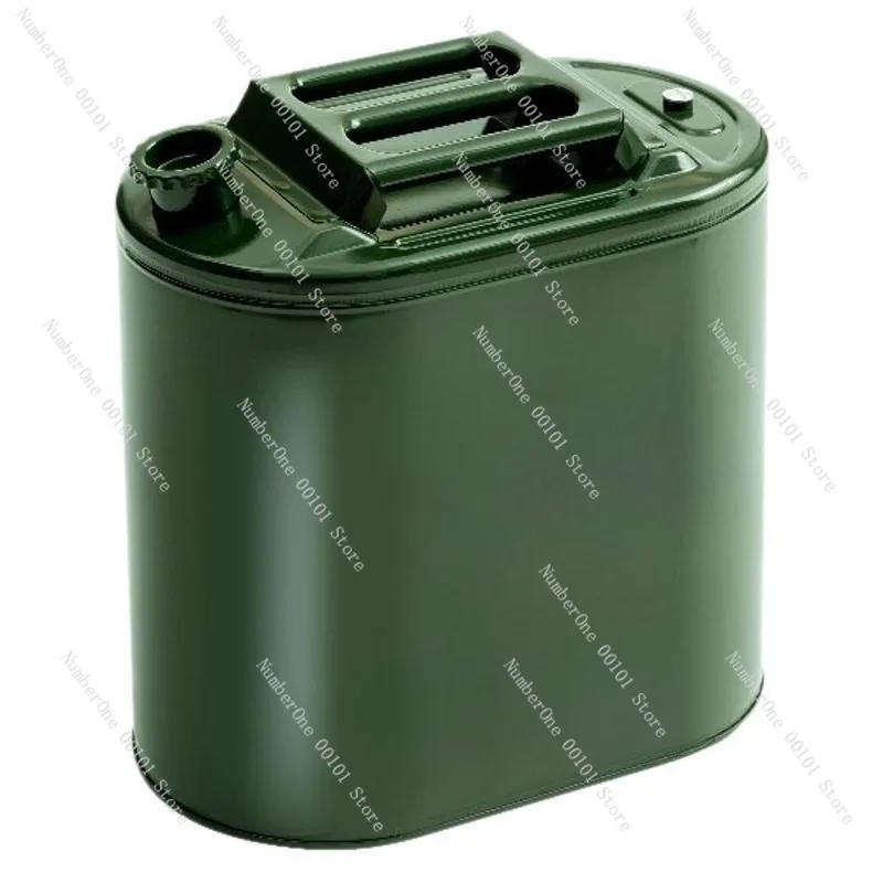 Thickened Metal Fuel Oil Barrel,10L/20L/30L/50L Capacity Options,Suitable Diesel Storage Transport,Durable Leak-Proof