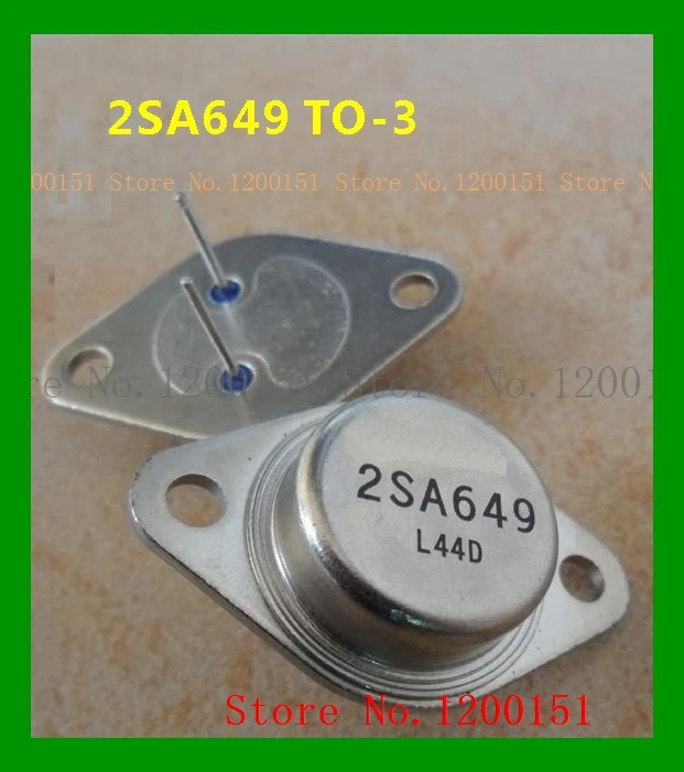 2SA649 + 1pc 2SD218 TO-3
