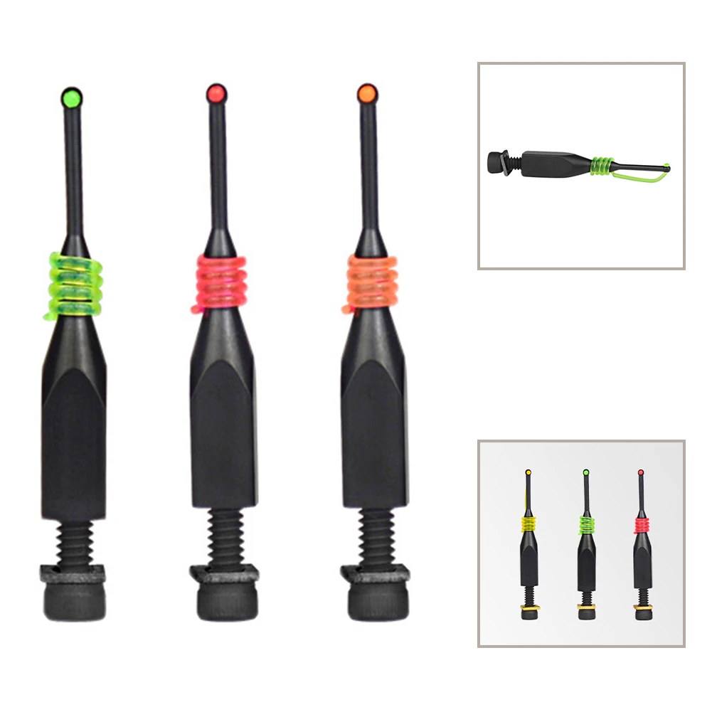 

Equipment Aiming Needle Archery Bow Sight 3 Pack Fiber Optic Fits 3/16\\\" Slotted Poratble Replacement Pin Universal