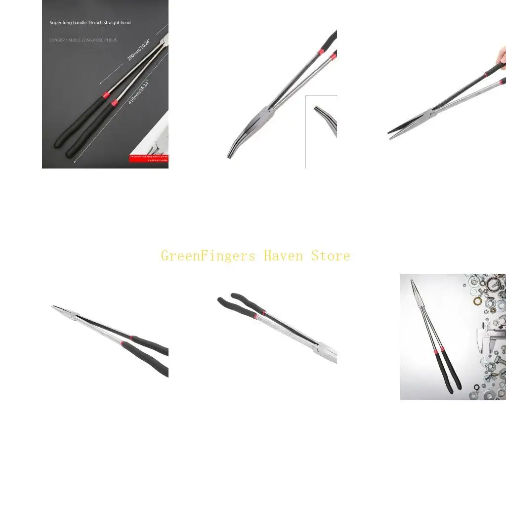 

F68D 16-дюймовые удлиненные плоскогубцы, ручной инструмент, плоскогубцы с длинным носом, многофункциональные плоскогубцы, с 410