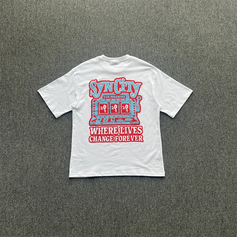 

High Quali Faionable Summer Casual ort Sve T-irt ex Reflective Print Sweat Absorbent Cotton round Ne Top