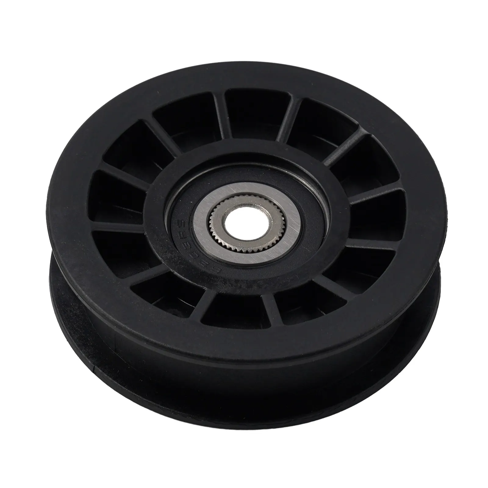 1pc Lawn Mower Part For Poulan Lawn Tractor 194327 532194327 Black Flat Idler Pulley Parts Accessories