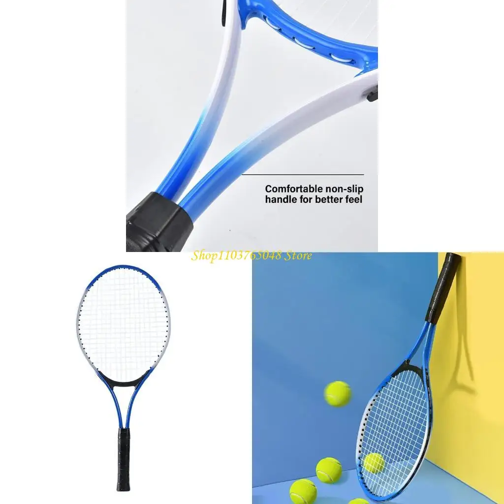 

R53E Child Tennis Racket Kids Tennis Trainer Professional Light Wee Tennis Racket