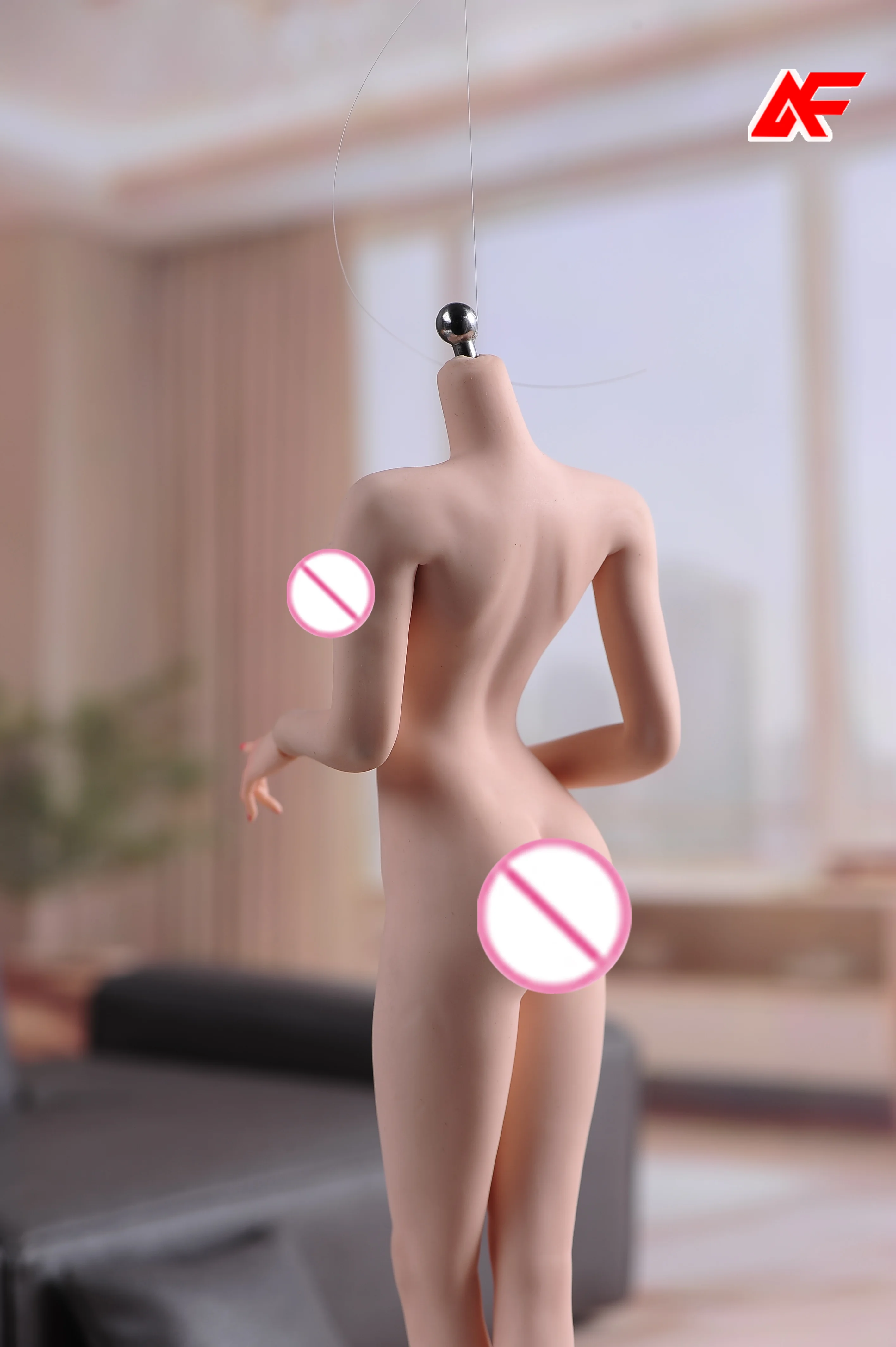 ANT T303 1/6 Scale Female Makeup Seamless Body With Undetachable Feet 12'' Large Bust Super Flexible Action Figure Doll Toys