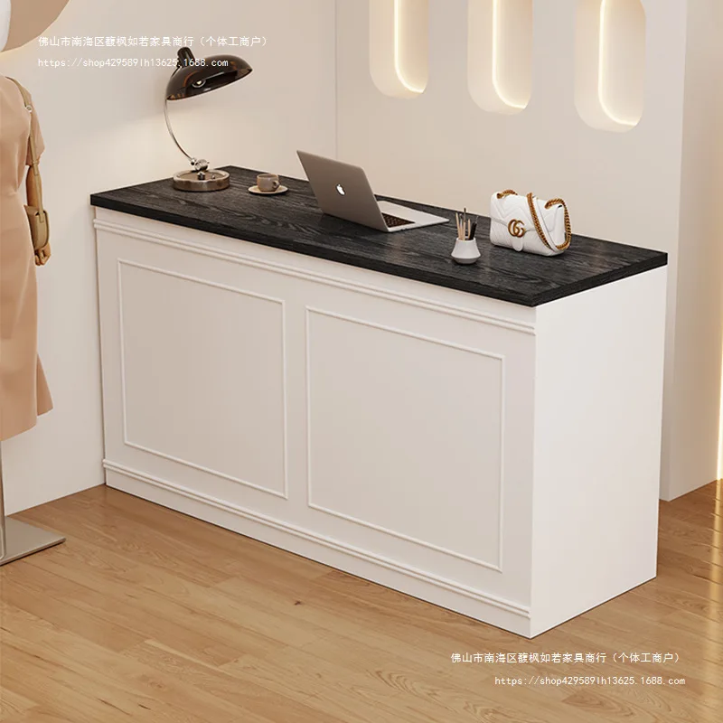 Light Luxury Reception Desks Fashionable Elegant Modern Simplicity Reception Desks Office Furniture Reception Et Table ZY40JDT
