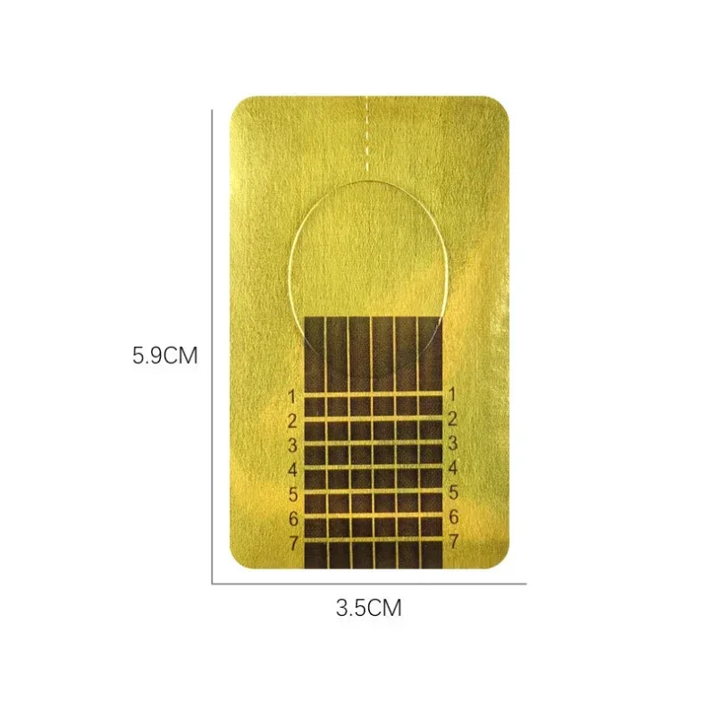 프로페셔널 프렌치 아크릴 UV 젤 네일 익스텐션 몰드 세트 스텐실 가이드 컬 폼 매니큐어 도구 키트 100개 (네일 아트용)