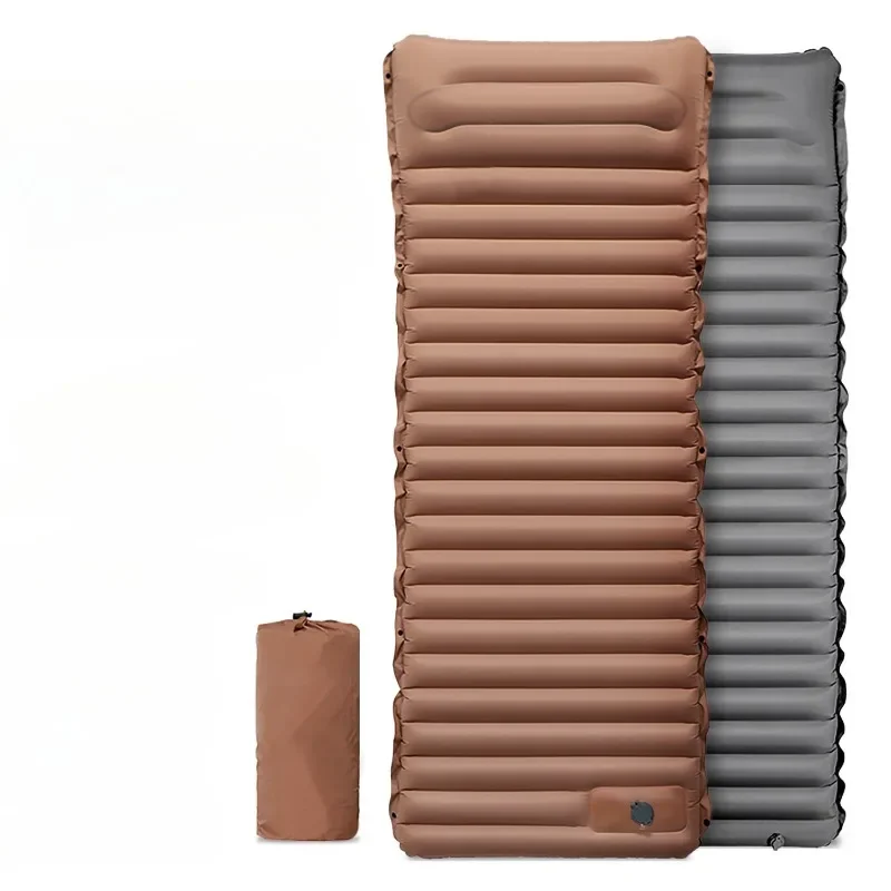 Outdoor Camping Inflatable Mat TPU Ultra-light and Thick Moisture-proof Inflatable Bed Portable Car Tent Sleeping Mat