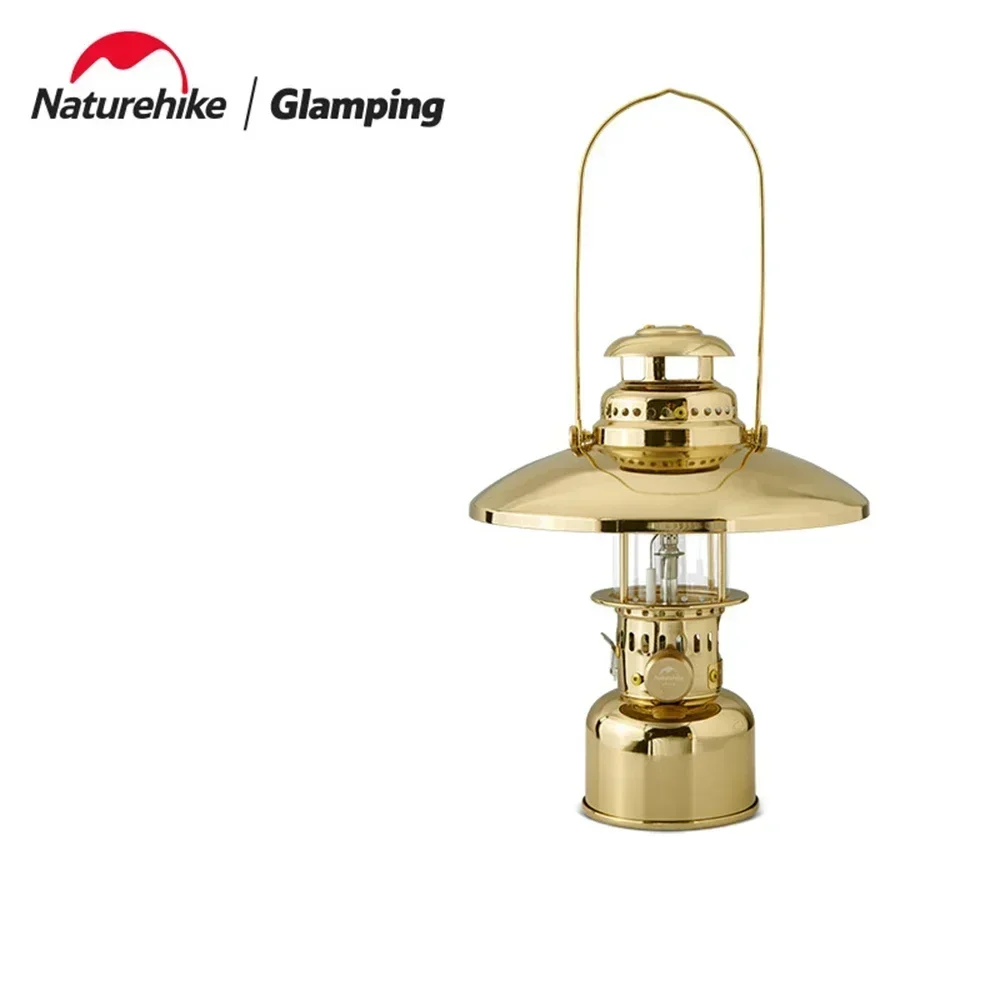 Naturehike Retro Camping Lamp Outdoor Gas Lantern Tent Atmosphere Butane Light Portable Camp Picnic Hanging Lamp