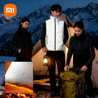 Xiaomi Supield Vest Autumn Winter Sleeveless Waistcoat Warm Lightweight Stand-up Sleeveless Zipper Vest Cotton Vest Waterproof
