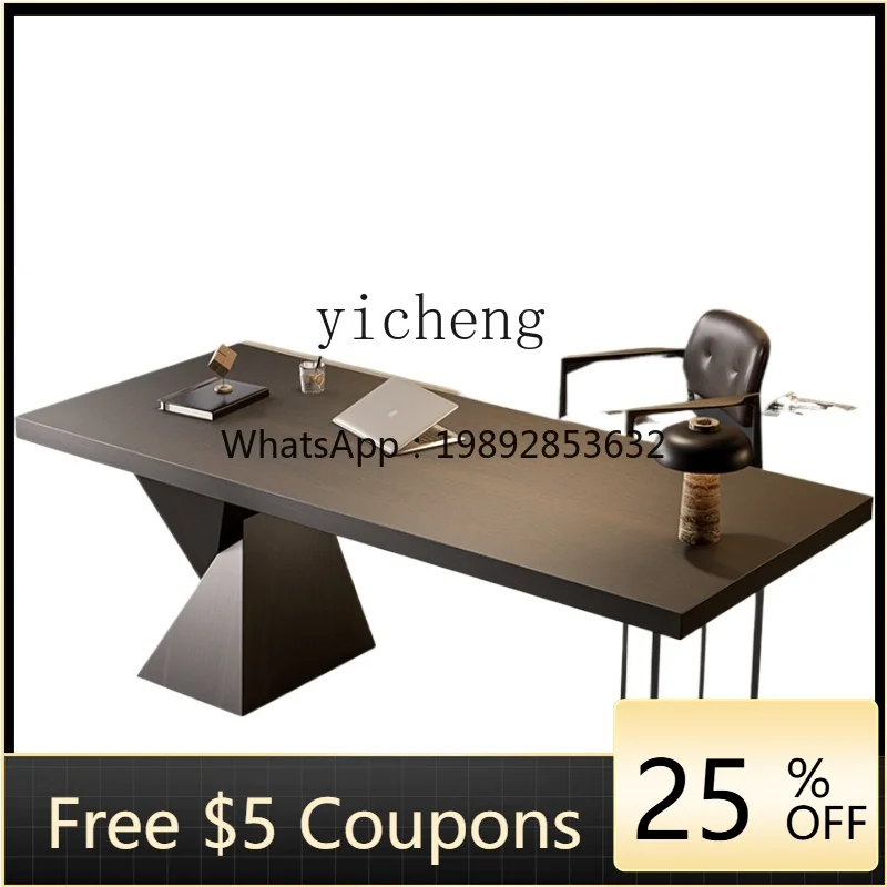 

Home Minimalist Desk Light Luxury Modern High-Grade Small Apartment Study Adult Home Use Computer Desk