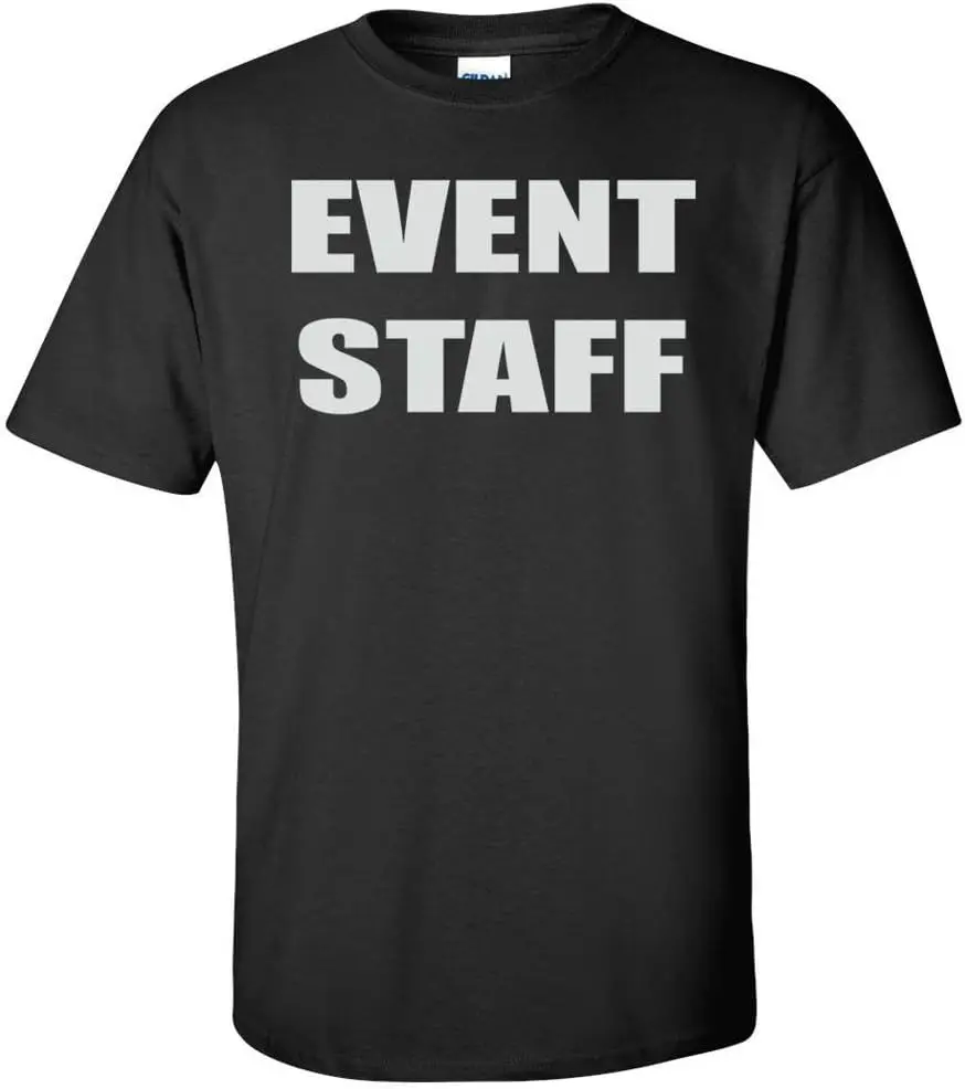 CheapAssTees Event Staff Graphic T-Shirt