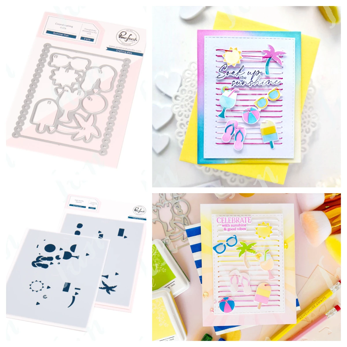 

Summer Fun Metal Cutting Dies Stencils Scrapbooking for Card Make DIY Crafts New Layered Stencils Dies Sets Supplies 2025
