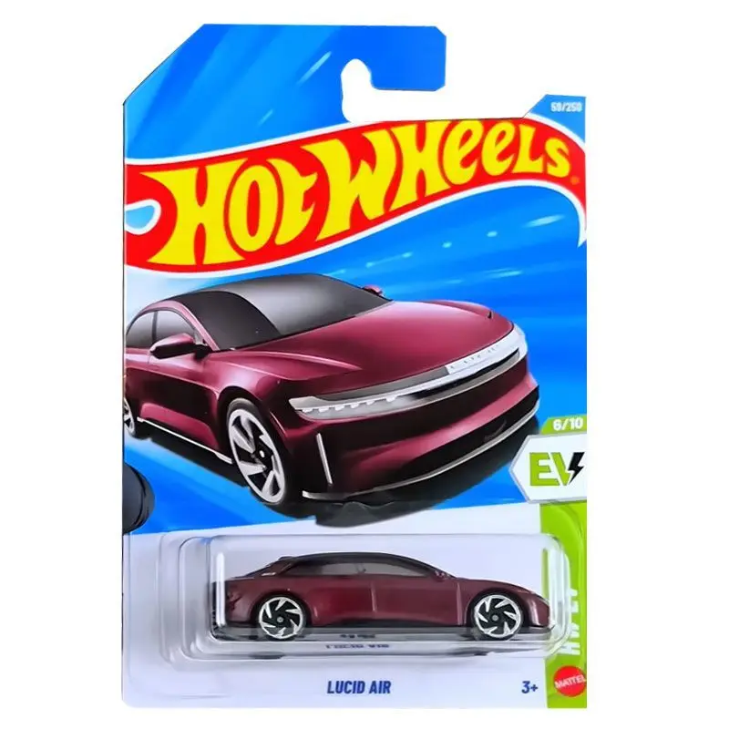 

2026-59 Коллекционные металлические модели автомобилей Hot Wheels LUCID AIR 1/64, игрушечные машинки