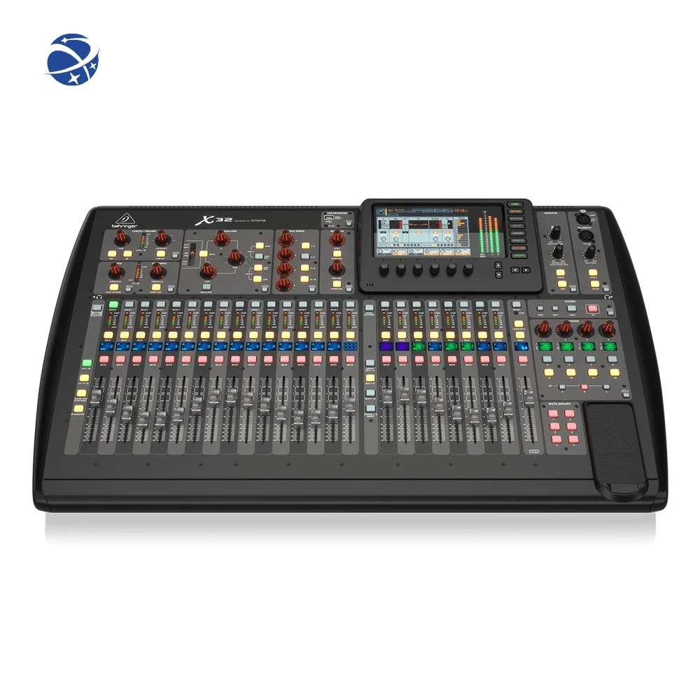 Behringer X32 Digital Console 32 Inputs 16 Outputs Stage Digital Mixer Line Array Speakers System Audio Equipment