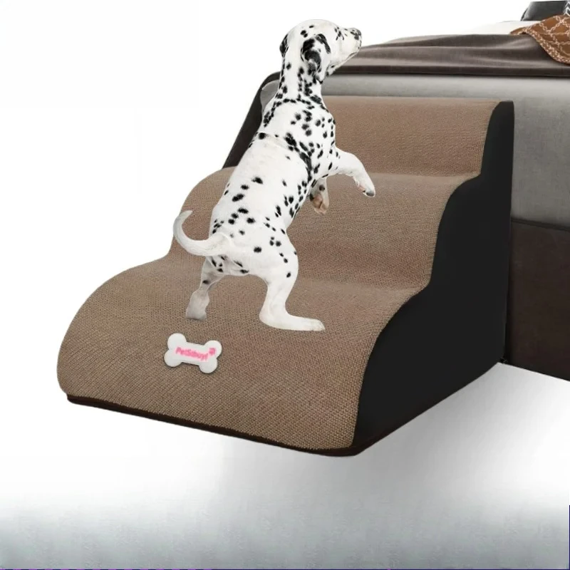 

Pet Supplies Hot Selling Small Dog Ladder Bed Outside Ramp Step For Stairs 3 Steps Dog Stairs Pet Steps Small Cat House Ramp Pet