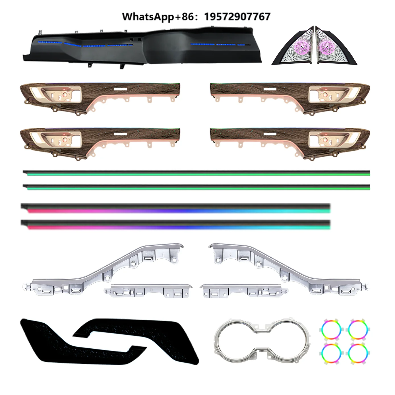 Special New Condition for for 22-25  Ambient LED Interior Lighting Upgrade Auto Environment Modification