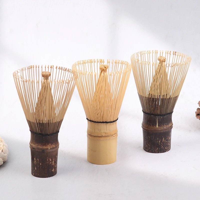 Japanese Handmade Bamboo Matcha Whisk Tea Brush Multifunctional Matcha Stirring Tool