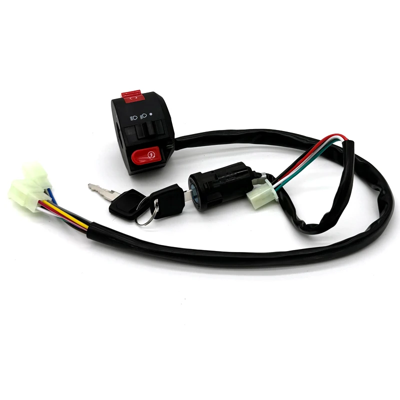 Electrics Wire Harness Coil CDI Wiring Motorcycle Ignition Kit For 4 Stroke 50-125CC ATV Quad Go Kart Pit Dirt Bikes Buggy
