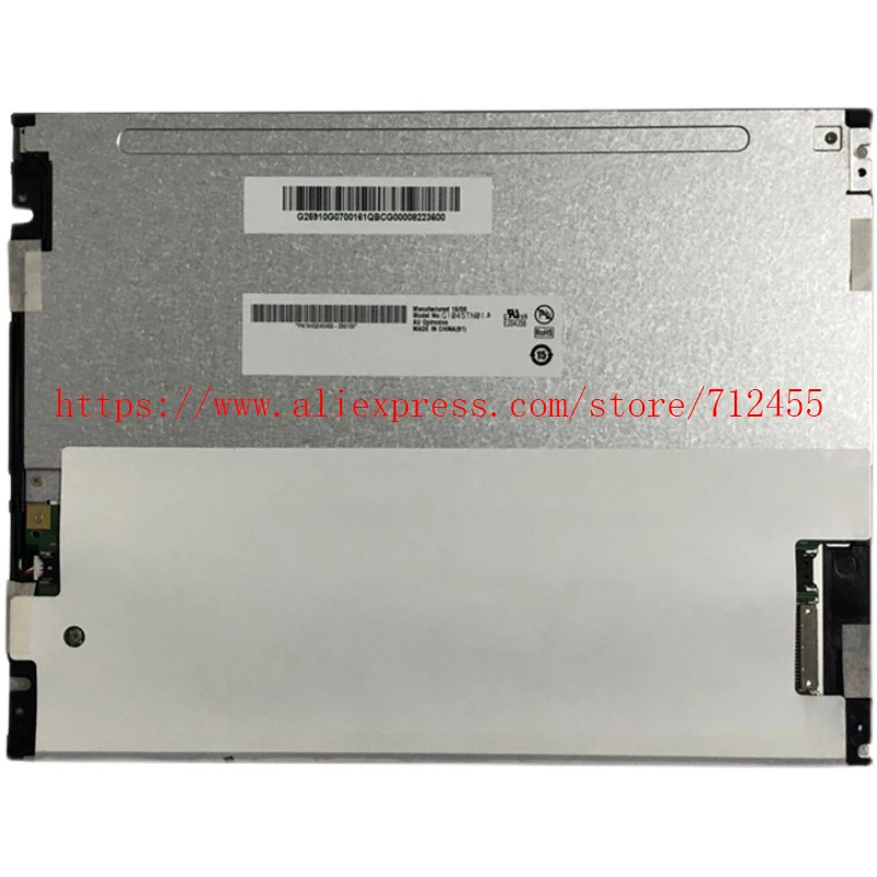 10.4 Inch  TFT LCD Display G104STN01.0  E204356 Display Panel 800*600 LVDS 20Pin