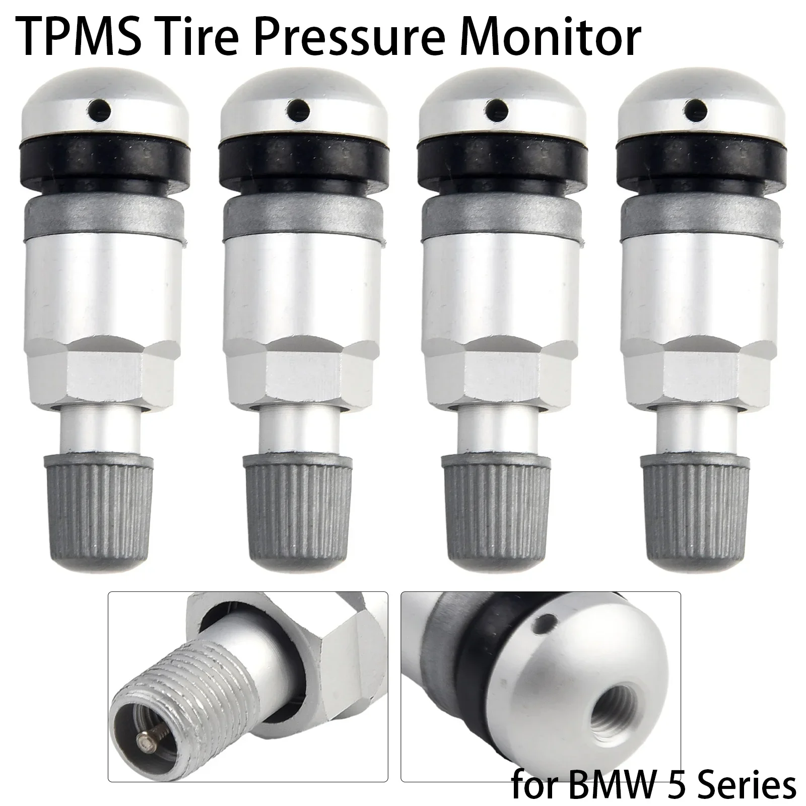 4szt TPMS Zawór opony TPMS Monitor ciśnienia w oponach do BMW serii 5 Zestaw naprawczy zaworów czujnika ciśnienia w oponach