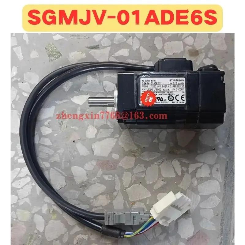 

Used Servo Motor SGMJV-01ADE6S SGMJV 01ADE6S Normal Function Tested OK