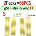 66 piezas Tipo F1 S