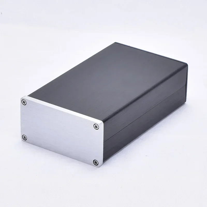 92*47*158mm todo em alumínio mini amplificador de fone de ouvido caso gabinete de energia dividida diy acessórios de áudio