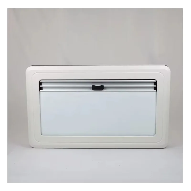 STLF التصميم الحديث ملحقات التخييم اثنين من الجانب انزلاق نافذة التخييم المنزلقة 900 * 450 ملم مع شاشة الحشرات #3