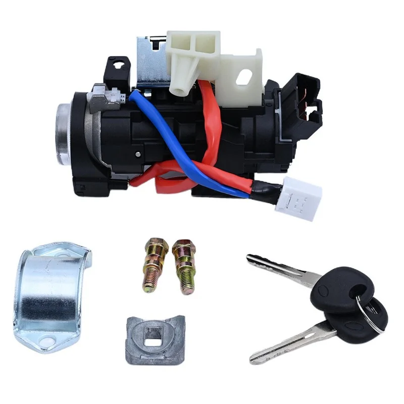 Car Truck Ignition Lock Cylinder Assembly Switch with 2 Keys Set 81910-3X110 81900-3XF00 for 2011-2016 Hyundai Elantra GT COUPE