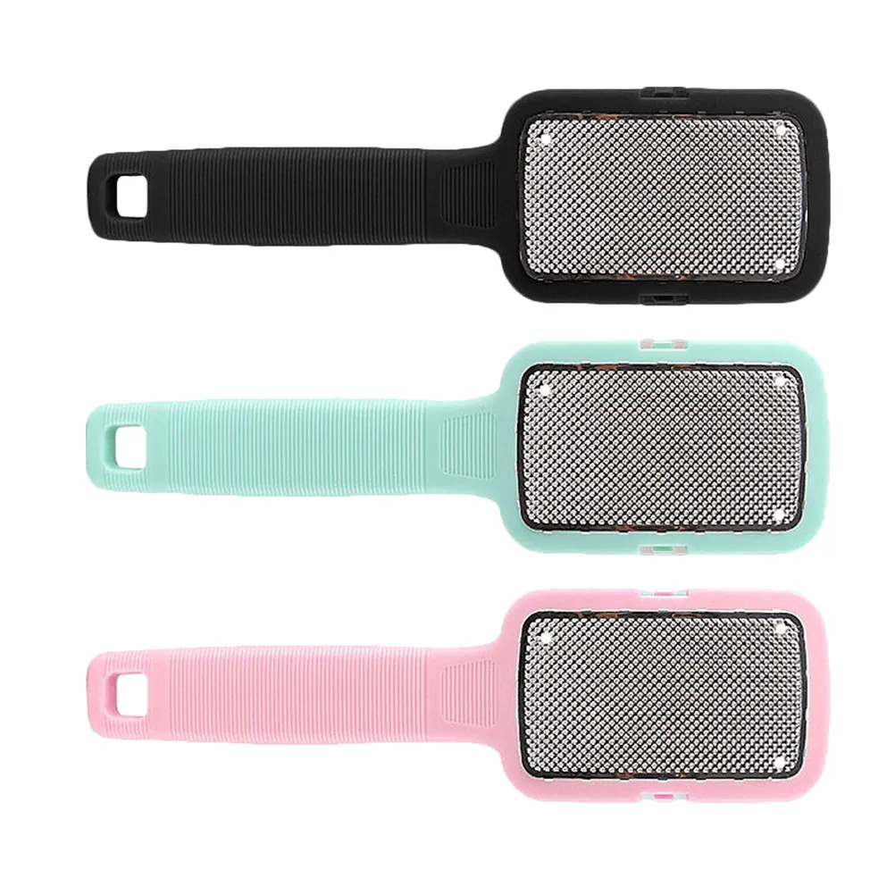 

3Pcs Foot File Stainless Steel Calluses Remover Pedicure Tool Dead Skin Remover Feet File for Pedicure Soft Smooth Feet