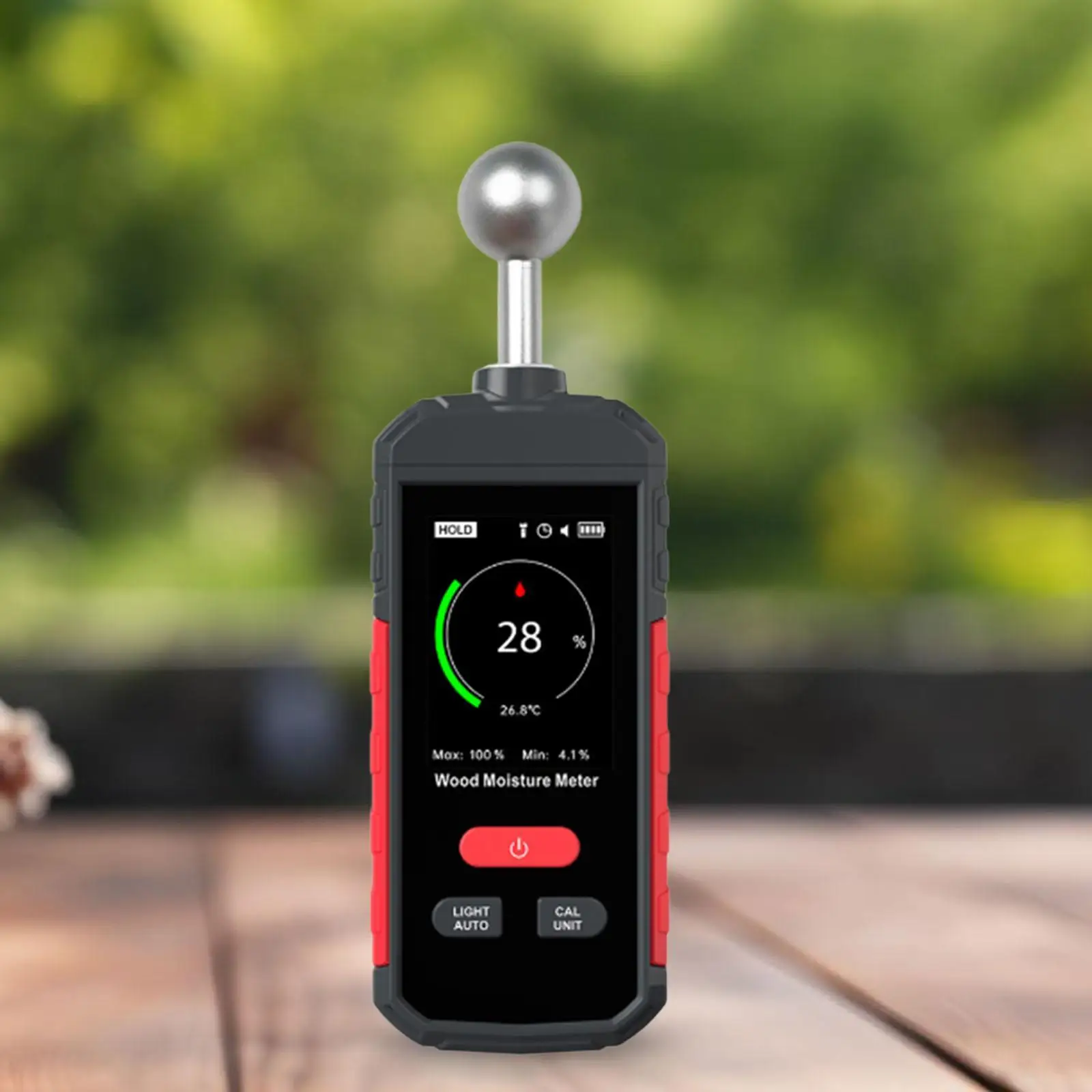 

Moisture Meter Timber Damp Detector LCD Display Dampness Tester Digital Hygrometer for Lumber Floor Woodworking Softwood