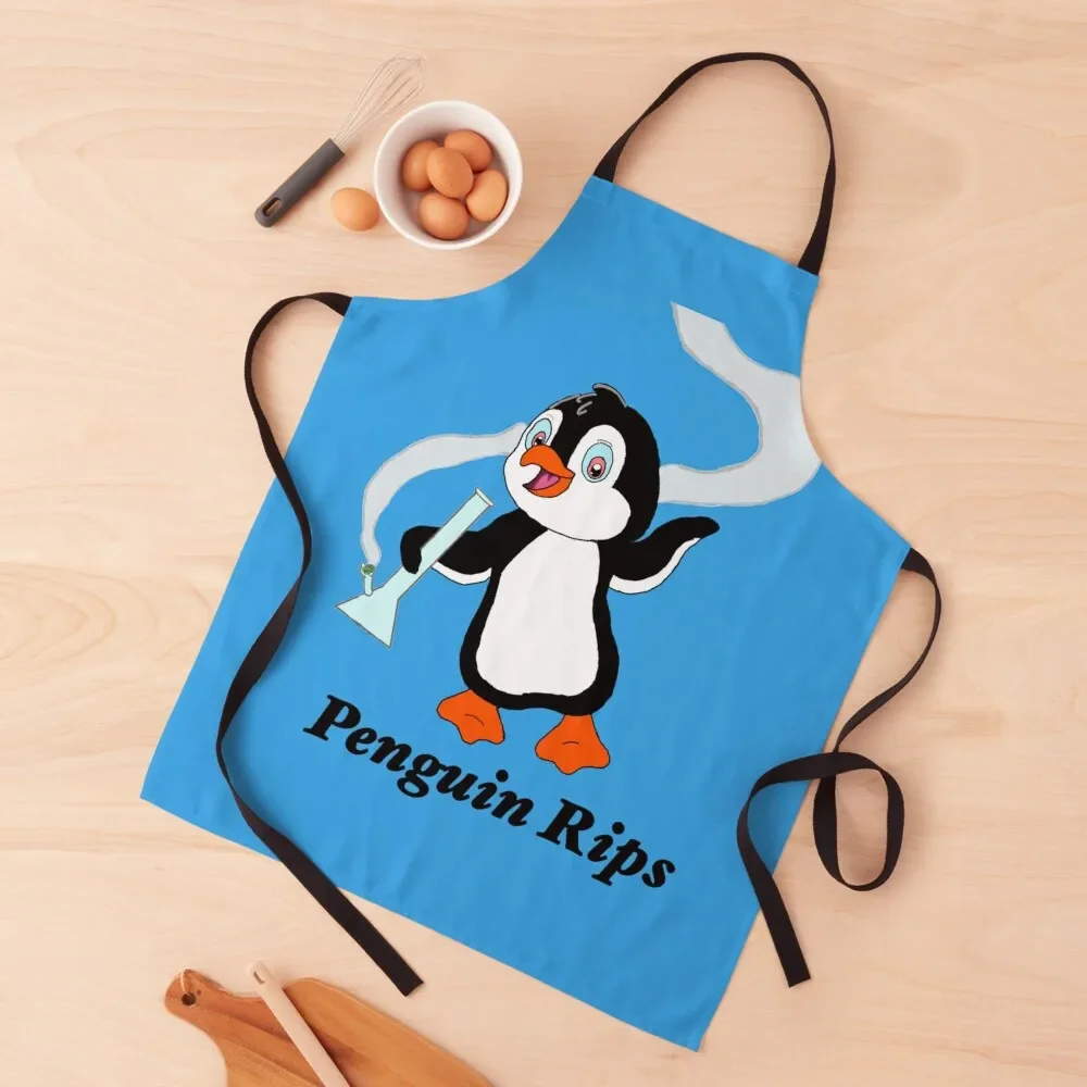 

Penguin Rips Apron Kitchen And Household Goods Things For The Home Apron