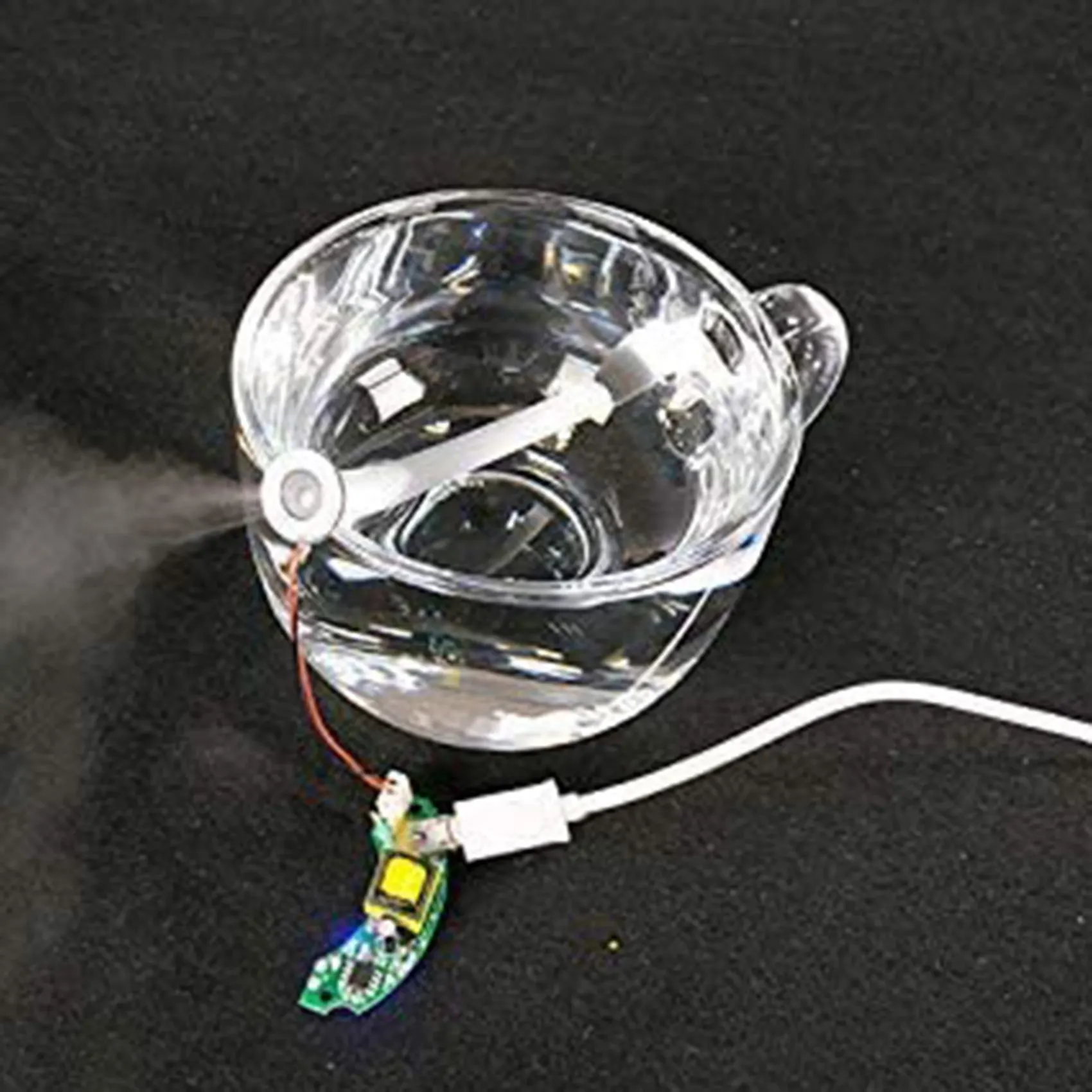 A01M 10-Pack 20mm صانع ضباب بالموجات فوق الصوتية أقراص سيراميك مبيد مع سلك وحلقة لإحكام الإغلاق