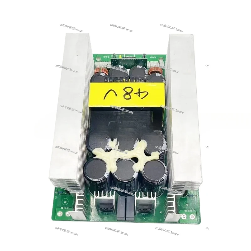 FET EE85 core 48V front-stage module of high-frequency copper strip transformer.