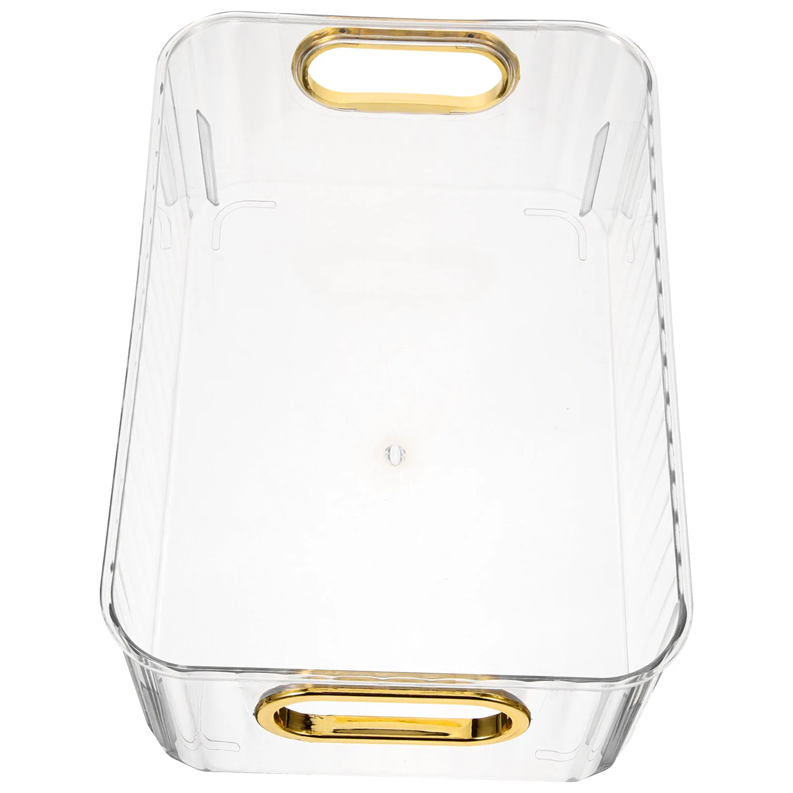 

Plastic Storage Box for Underwear Socks Clear White Small No Lid Fine Workmanship Smooth Classified Wardrobe Makeup Table