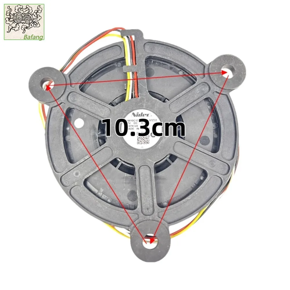 

Jinlingge для двигателя вентилятора холодильника GW10C12MS1BA GW10C12MS1BA-57Z32 Haier без морозда, охлаждающий вентилятор 12 В