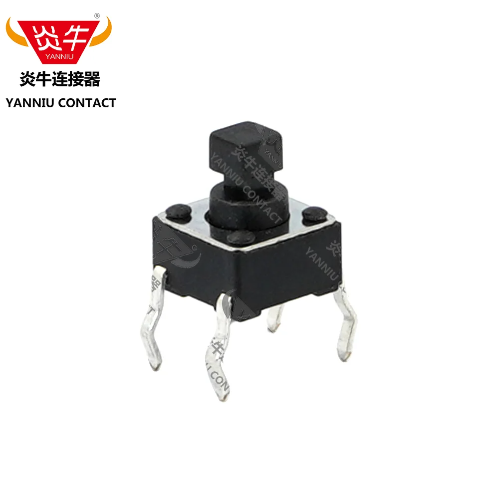 50Pcs 12*12 12X12 6X6  6*6 7.3 H 4P 4PIN SWITCH  B3F 4055 TACTILE TACT PUSH BUTTON MICRO SWITCH RESET SWITCHES YANNIU