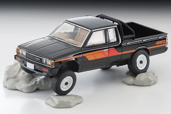 

Коллекция 2409, модель автомобиля Tomytec 1:64 TLV LV-N320a Datsun, грузовик 4WD King Cab AD из литого сплава под давлением, украшение в подарок