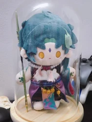 Stuffed 20cm Game Genshin Impact Xiao Kawaii Anime Figures Peluche Plush Cartoon Cosplay Dress Up Cotton Doll Toys for Children