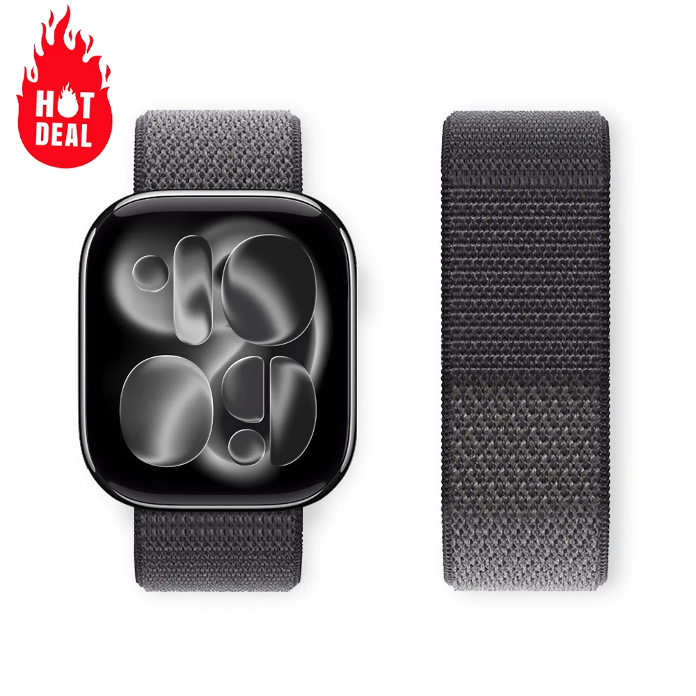 الرياضة حلقة حزام ل سوار ساعة يد آبل 11 10 8 9 7 6 5 SE الترا 3 49 مللي متر 46 مللي متر 44 مللي متر 42 مللي متر 45 مللي متر 41 40 مللي متر سوار Correa iwatch العصابات