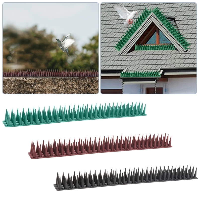 Plastic Spikes Anti Bird Stinger Balcony Eaves Windowsill Anti Bird Stinger Stainless Steel Bird Spikes Anti Bird Stinger Nails