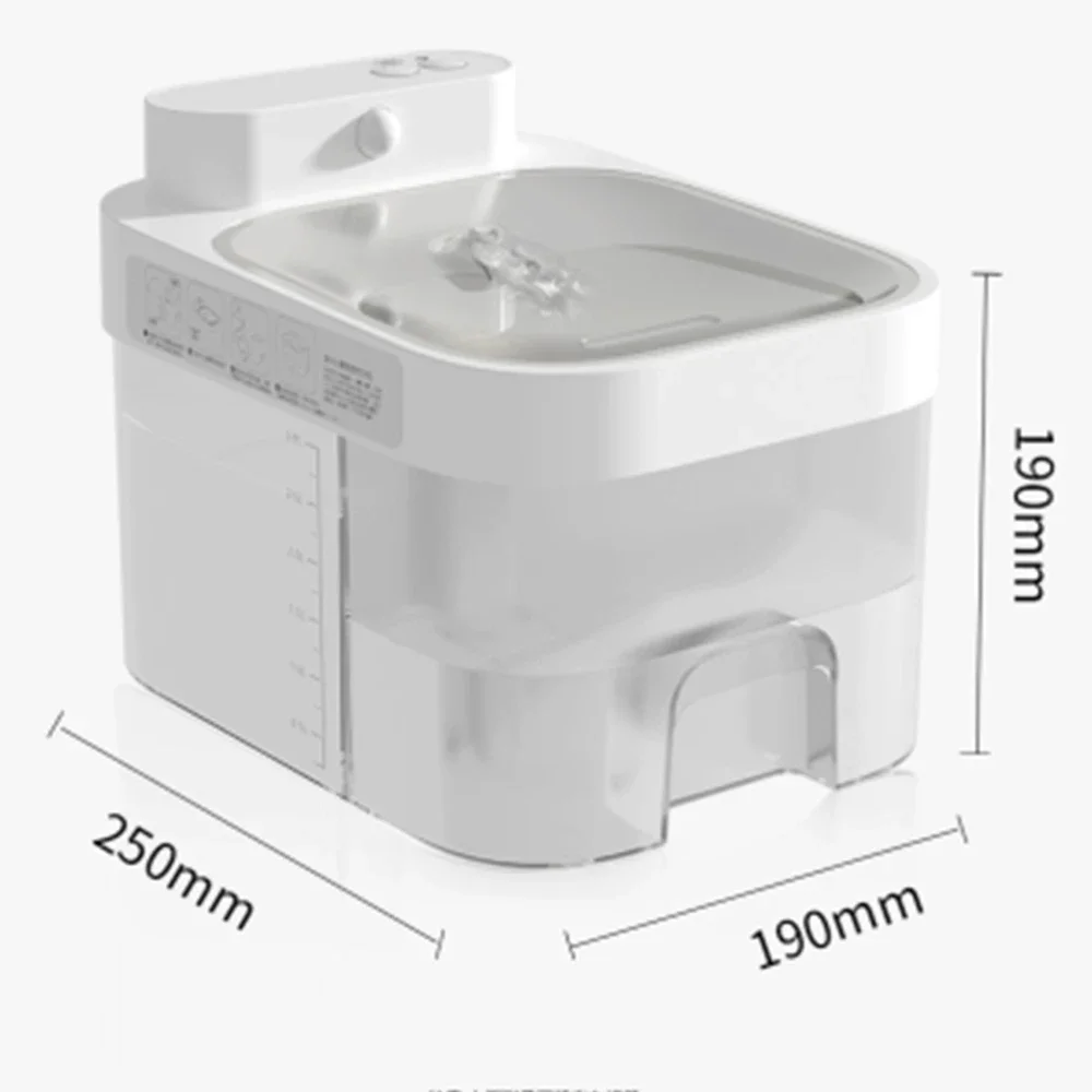 Automatic Sensing Cat Water Dispenser Large Capacity 3L Sensing Pet Water Dispenser